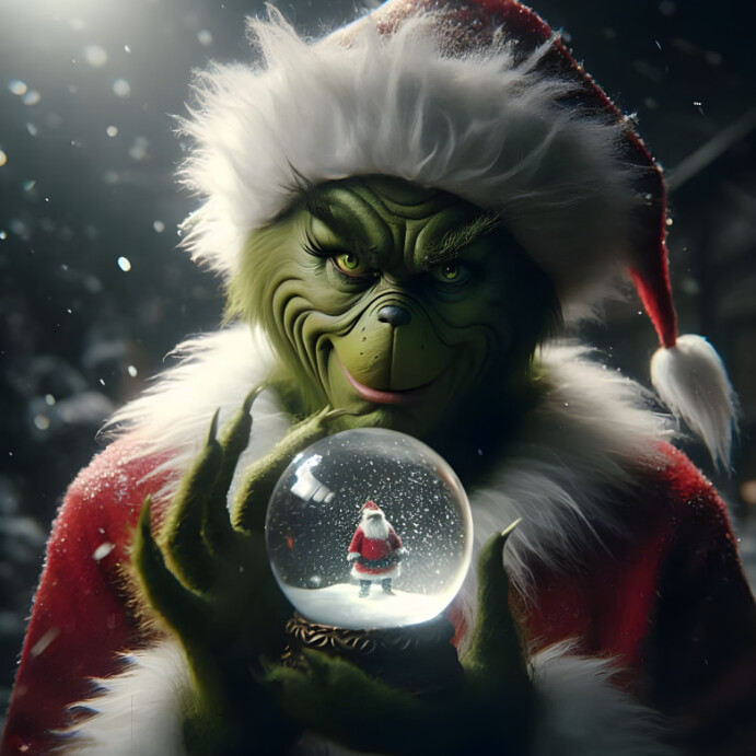 Copy of Black Maximalist Merry Christmas Happy New Year Instagram Post ...