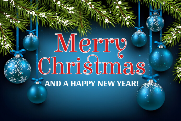 Copy of Black Maximalist Merry Christmas Poster | PosterMyWall