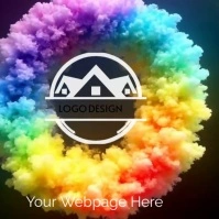 Black Maximalist Minimalist Logo Intro Outro Animation  Logo template