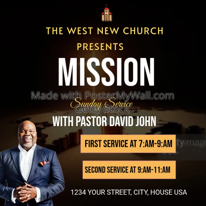 Copy of Black Maximalist Mission Sunday Service Instagram Post ...