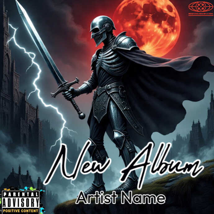 Black Maximalist Mixtape Album Cover Template | PosterMyWall