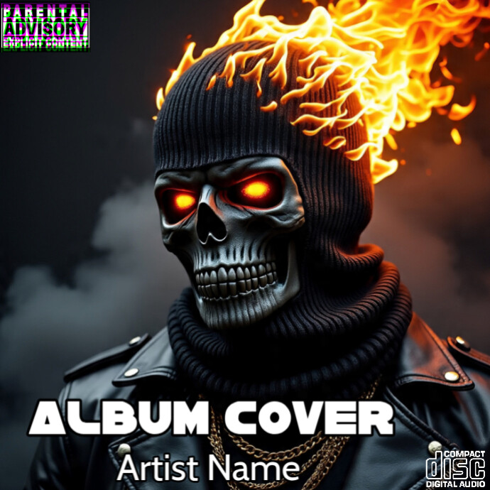 Plantilla de Black Maximalist Mixtape Album Cover | PosterMyWall