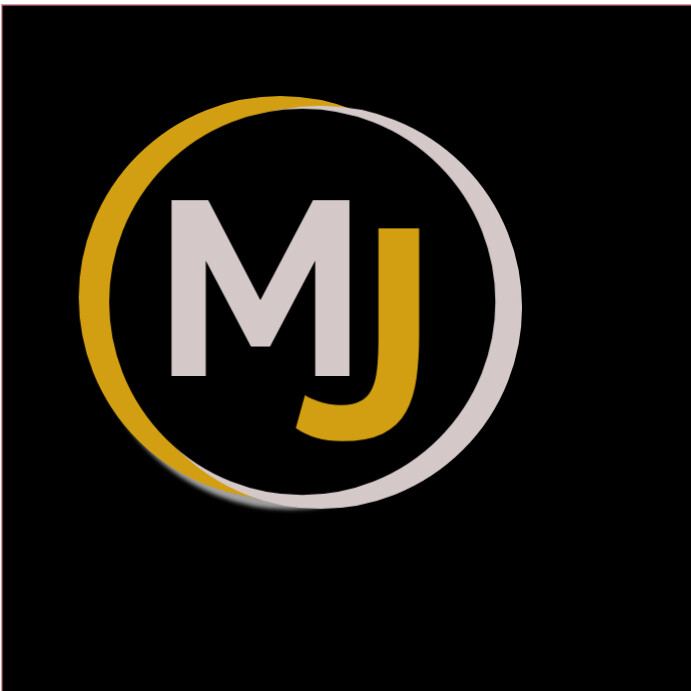 Copy of Black Maximalist Mj Logo Instagram Post | PosterMyWall