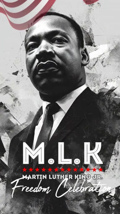 Black Maximalist Mlk Best Social Media Instagram Story Template ...