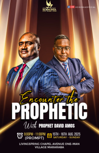 Nero Prophetic Church Event Isigamu Sekhasi Ububanzi Template