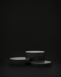Black Maximalist Modern 3d Podium Product Display Background Instagram Portrait template