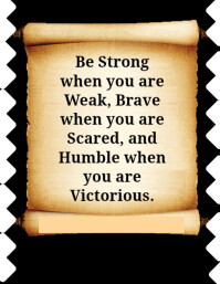 Black Maximalist Motivational Poster Flyer (us Letter) template