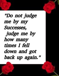 Black Maximalist Motivational Poster Flyer (us Letter) template