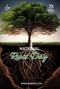 National Root Day Flyer Design Template | PosterMyWall