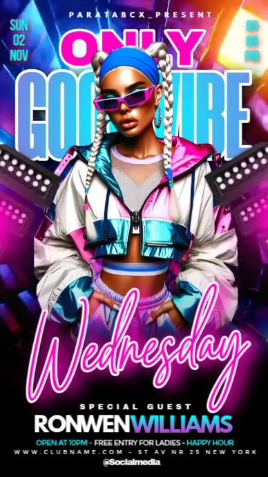 Black Maximalist Only Good Vibes Creative Template Instagram Story