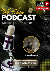 Black Maximalist Podcast  A2 template