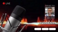 Black Maximalist Podcast Digital Display (16: template