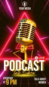 Black Maximalist Podcast  Digital Display (9: template