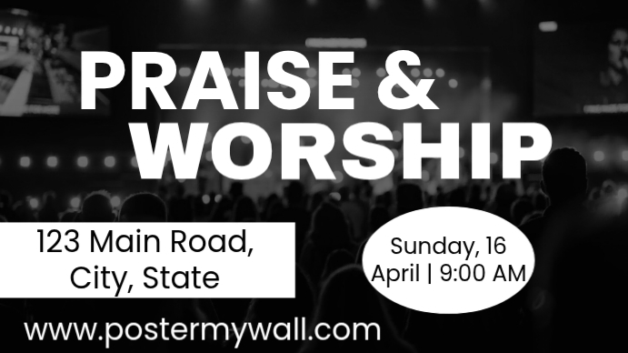 Black Maximalist Praise & Worship Youtube Thumbnail Youtube Thumbnail ...