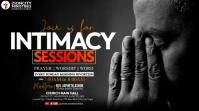 Black Maximalist Prayer Intimacy Sessions  Twitter Post template