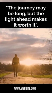 Black Maximalist Quote Video  Digital Display (9:16) template