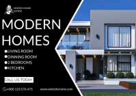 Black Maximalist Real Estate  A6 template