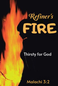 Black Maximalist Refiner's Fire Poster template