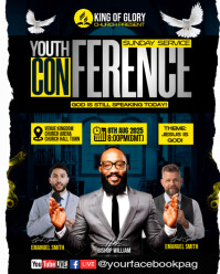 Black Maximalist Revival Church Service Template Instagram Portrait