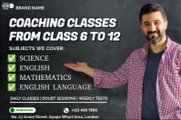 Black Maximalist Summer Coaching Class Poster template