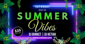 Zwart Black Maximalist Summer Vibes Facebook Shared Image Facebook Shared Image Template