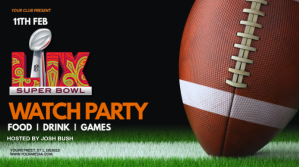 Black Maximalist Super Bowl Digital Display (16:9) template