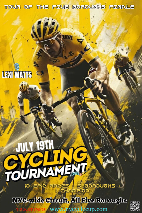 Black Maximalist This Image Is A Dynamic And Energetic Poster Or Flyer Design Template For A "cyclin Графика Pinterest