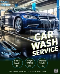 Black Maximalist This Vibrant And Modern Poster Showcases Car Wash Service  Instagram Portrait template