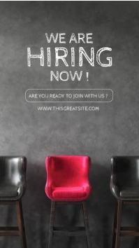 Black Maximalist We Are Hiring Video Instagra Instagram Story template