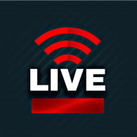 Black Maximalist We Are Live Instagram Post template