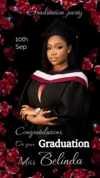 Black Maximalist Welcome To August Flyer With Nature Background Instagram Reel template