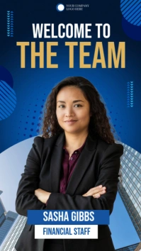 Black Maximalist Welcome To The Team  Instagram Story template