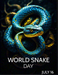 World Snake Day Template | PosterMyWall
