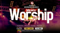 Black Maximalist Worship Night Twitter Post template