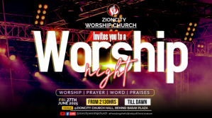 Black Maximalist Worship Night Twitter Post template