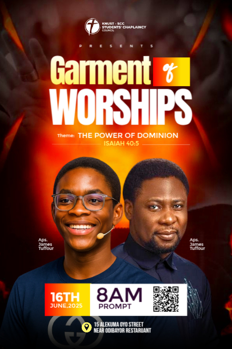 Black Maximalist Worship Poster Template | PosterMyWall