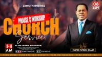 Black Maximalist Worship Service Twitter Post template