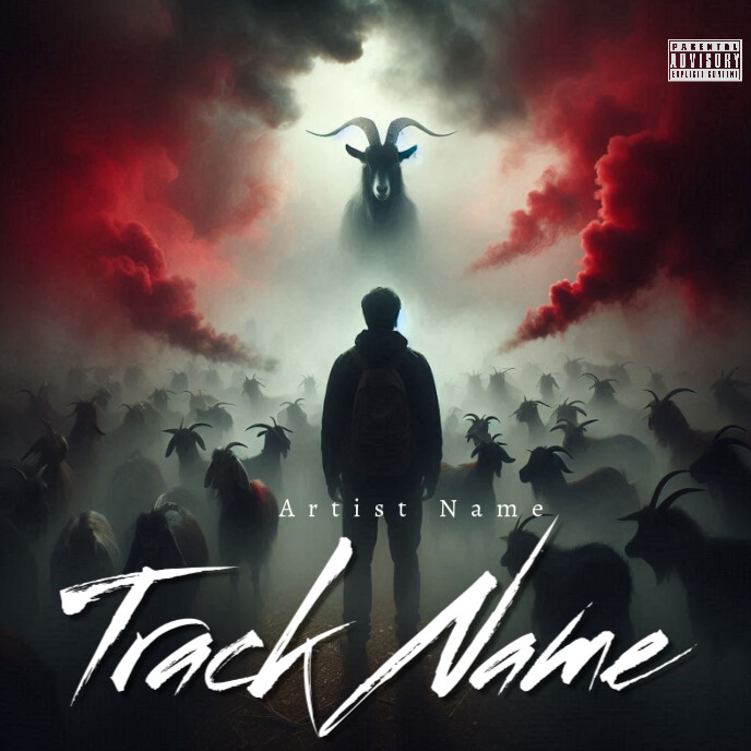 Black  Mixtape Album Cover template