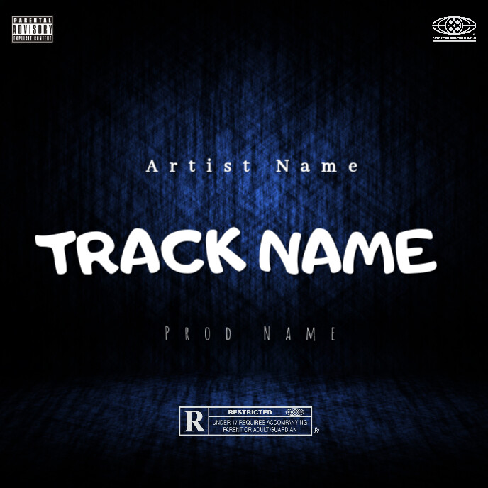 Black  Mixtape Album Cover template