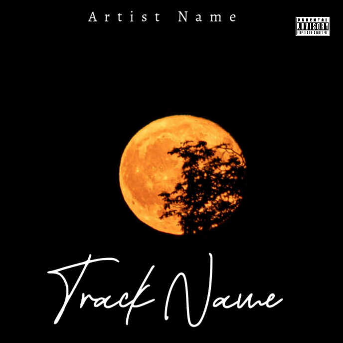 Black  Mixtape Album Cover Capa de álbum template