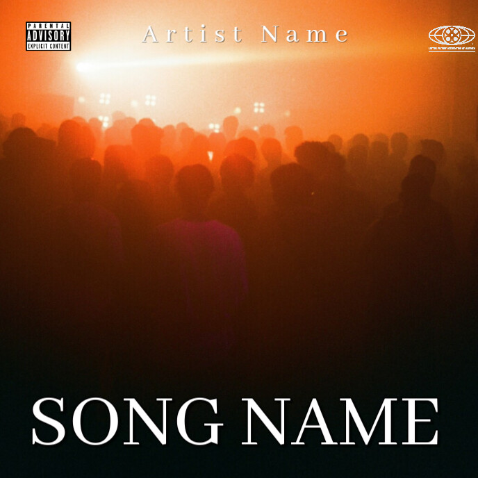 Black  Mixtape Album Cover Albumcover template