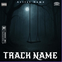 Negro Music Album Cover Ikhava ye-Albhamu Template