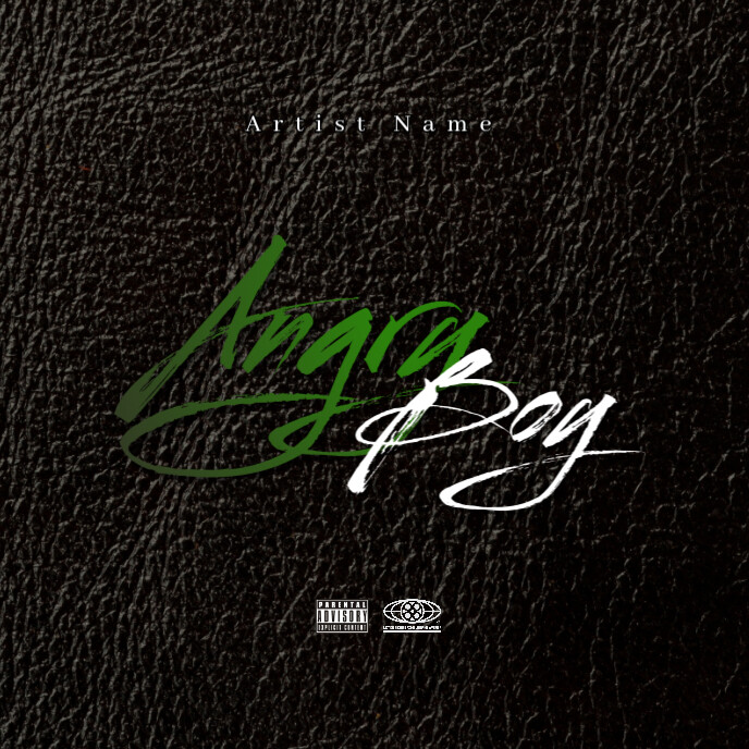 Black  Mixtape  Album Cover template