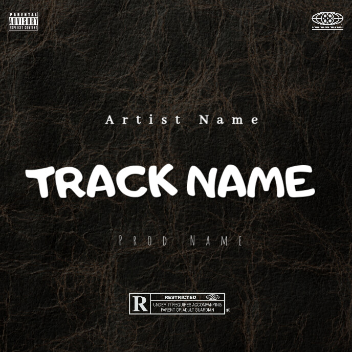 Black  Mixtape Album Cover Capa de álbum template