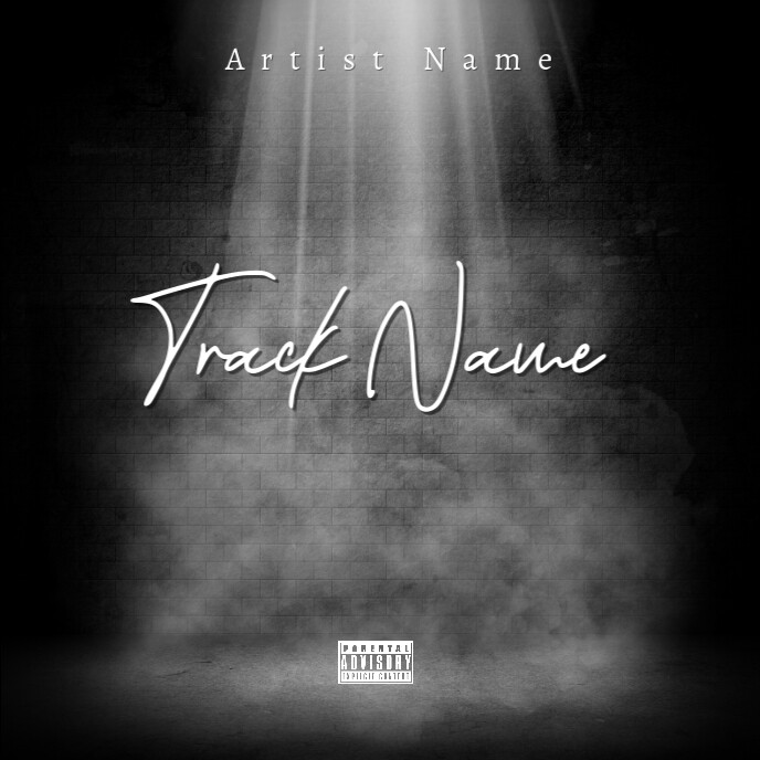 Black  Mixtape  Album Cover Capa de álbum template