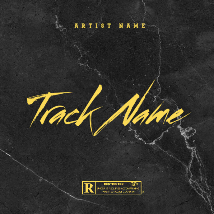 Copy of Black Mixtape Cover Album Cover | PosterMyWall