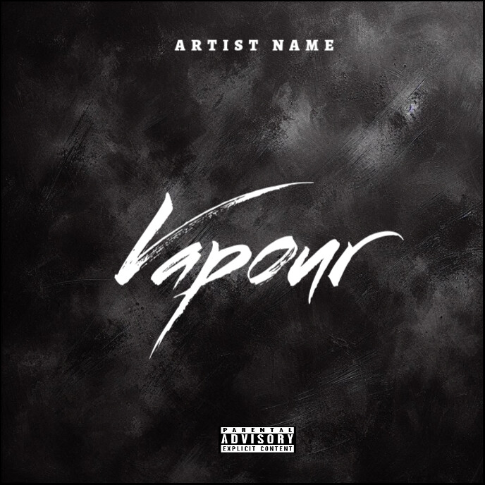 Copy of Black Mixtape Cover Album Cover | PosterMyWall