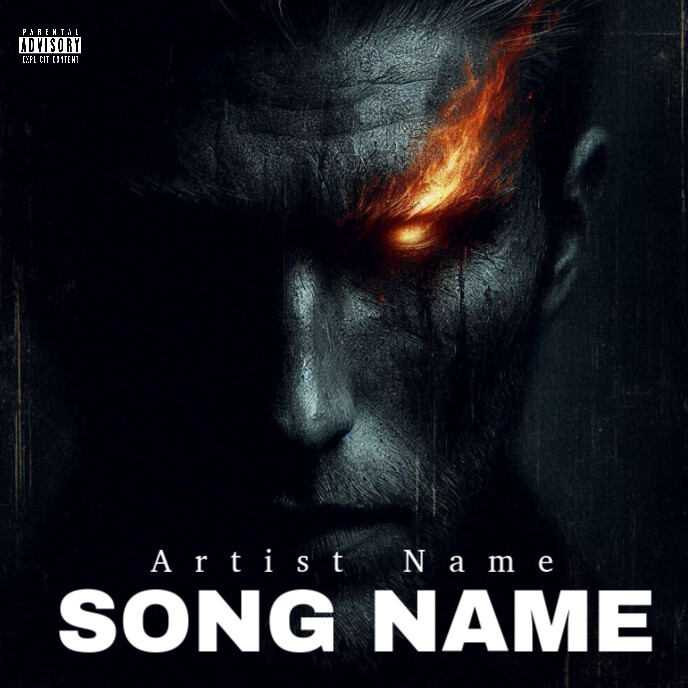 Black  Mixtspe Album Cover template