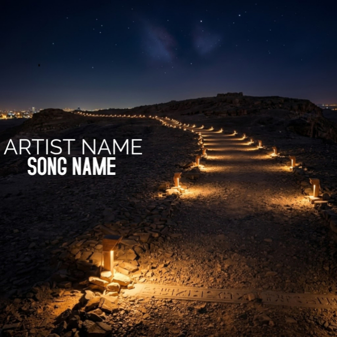 Black Album Cover Album Covers Template | PosterMyWall
