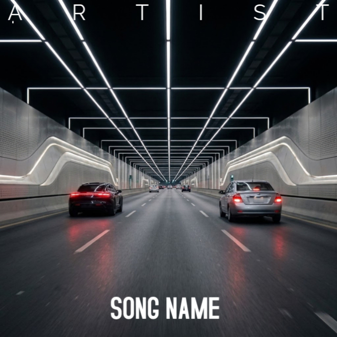 Black Album Cover Album Covers Template | PosterMyWall